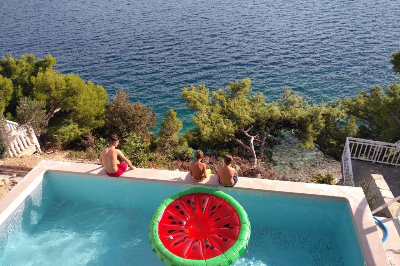 Beachfront Holiday Home - Private Heated Pool Mimice Bagian luar foto