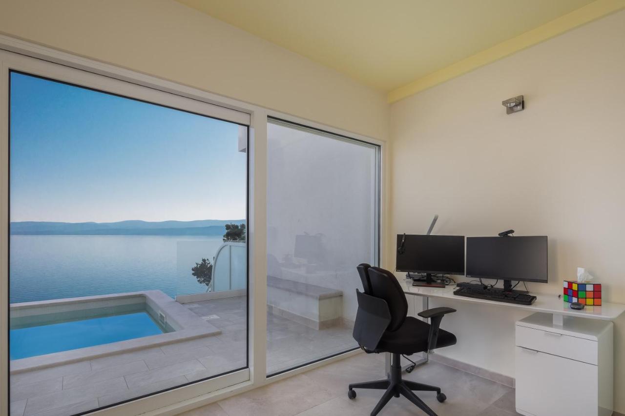 Beachfront Holiday Home - Private Heated Pool Mimice Bagian luar foto